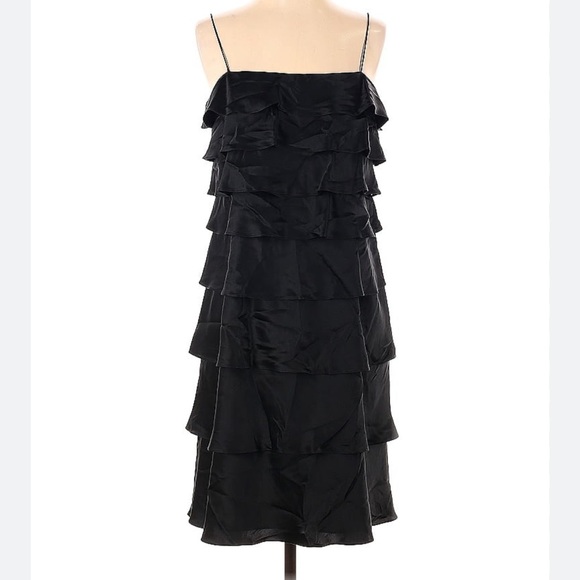 Kay Unger Dresses & Skirts - [Kay Unger] Black Cocktail Silk Dress